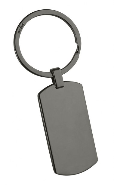 KEYCHAIN RECTANGULAR BURNISHED- NO BOX