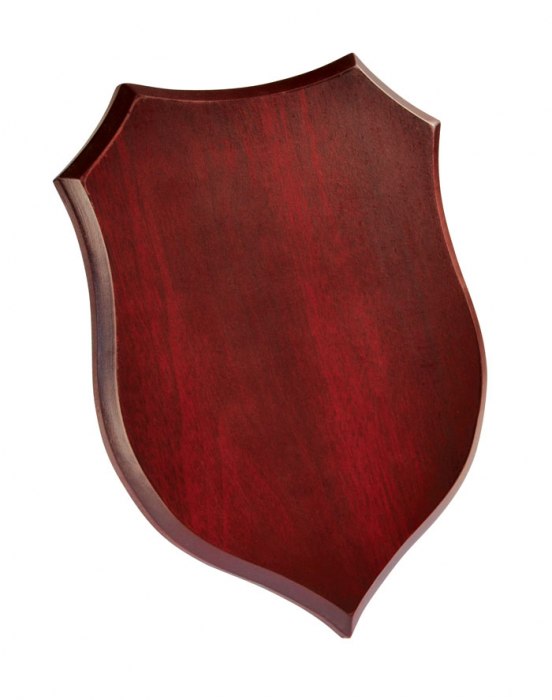 CREST SHIELD mahogany no box 180x250x15