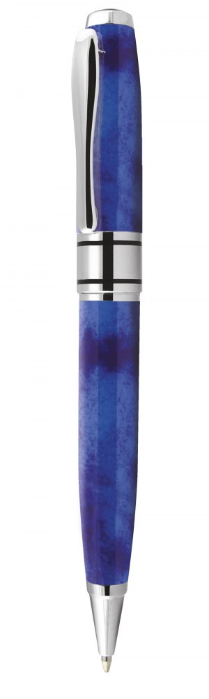 PEN MARBLE BLUE