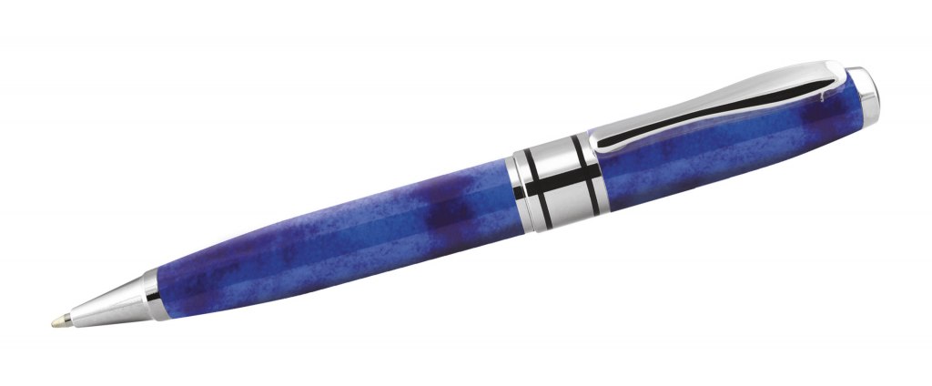 PEN MARBLE BLUE