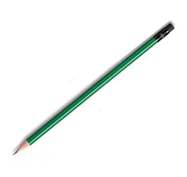 PENCIL GREEN d=7,3 length 190-MIN.100Pcs