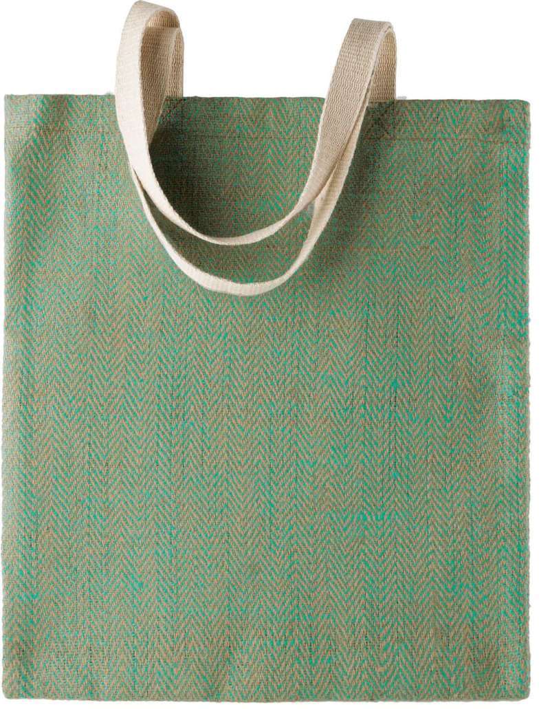 100% NATURAL YARN DYED JUTE BAG