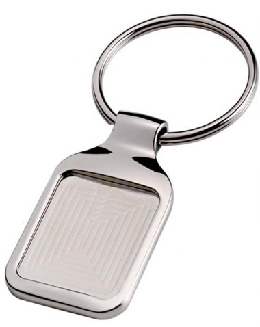 KEYCHAIN RECTANGULAR HOLLOW 22x28 mm