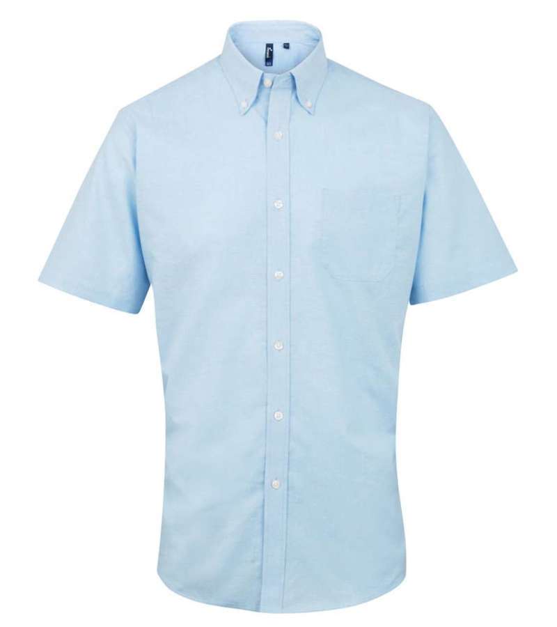 MEN’S SHORT SLEEVE SIGNATURE OXFORD SHIRT