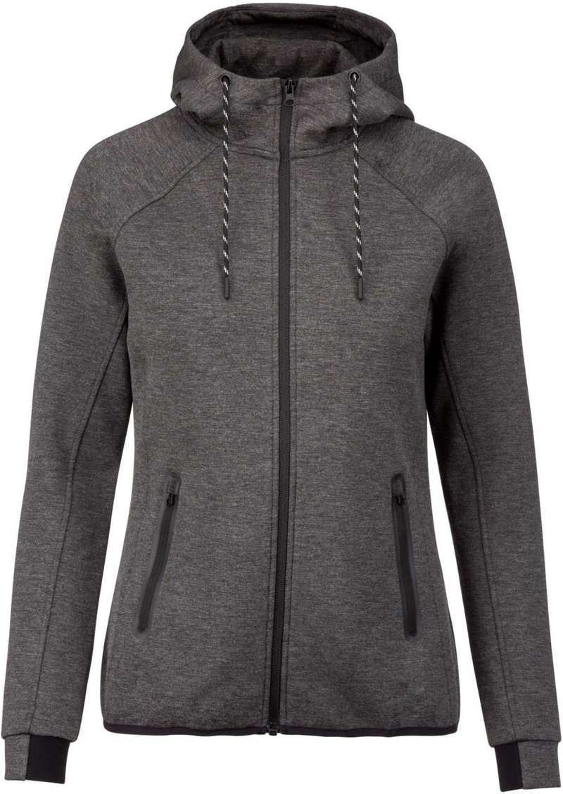 LADIES’ HOODED SWEATSHIRT