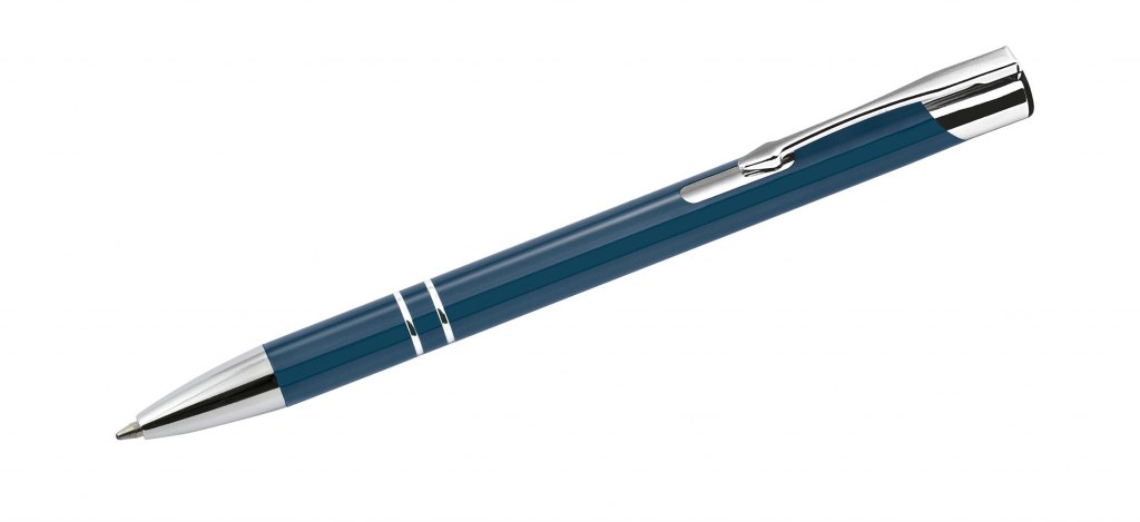 BALLPOINT PEN ALUMINIUM BLUE-GREEN