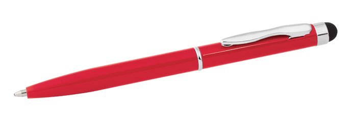 PEN ALUMINIUM TOUCH RED MM.100