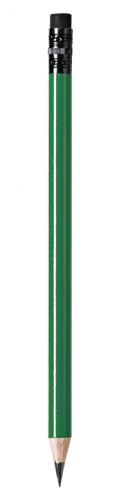 PENCIL GREEN d=10 length 190 -MIN.100Pcs