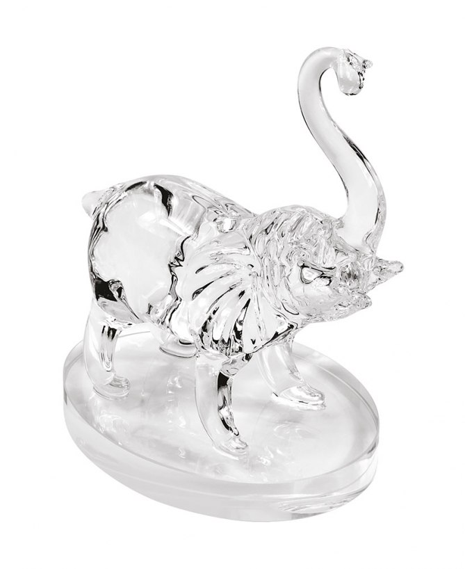 GLASS ELEPHANT - NO BOX