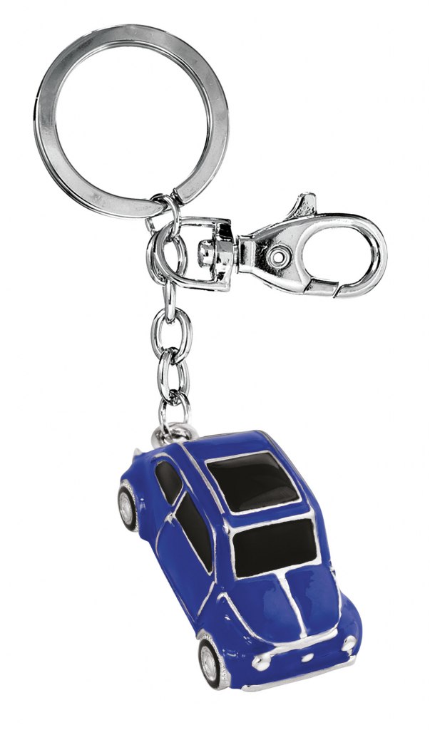 KEY CHAIN CLASSIC CAR LIGHT BLUE-NO BOX