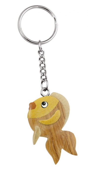 KEY CHAIN MINI -  FISH - NO BOX