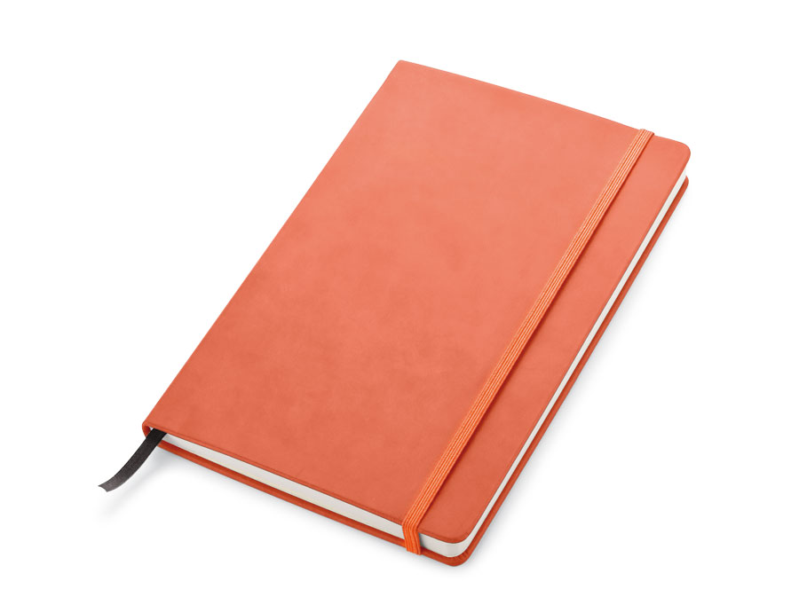 NOTE-BOOK ORANGE (NO BOX) - 140x210 mm