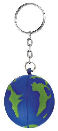 KEYCHAIN WORLD-BALL ANTISTRESS - NO BOX