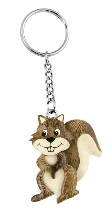 KEY CHAIN MINI - SQUIRREL - NO BOX