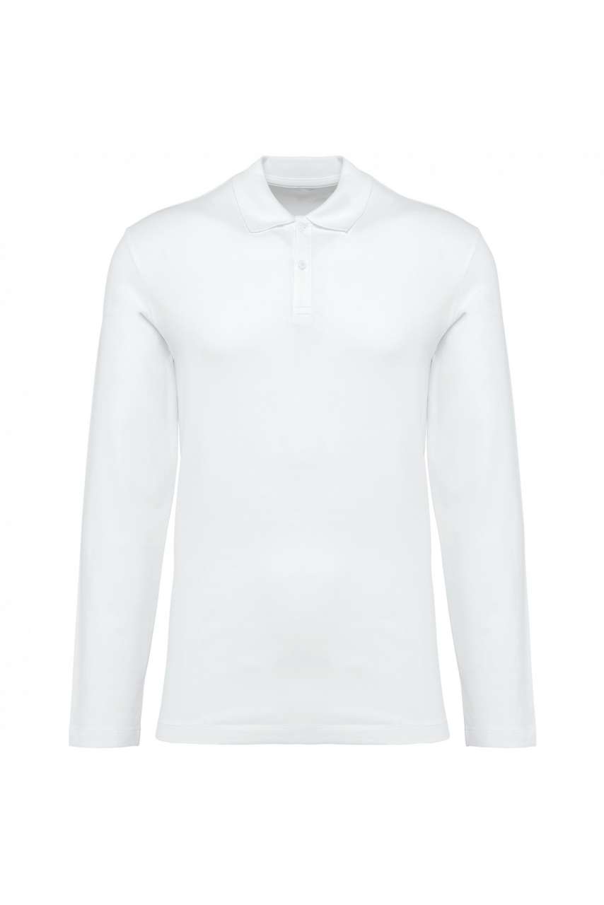 MEN'S LONG-SLEEVED SUPIMA® POLO SHIRT