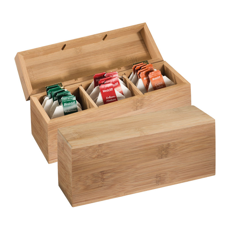 Bamboo tea box Damaskus