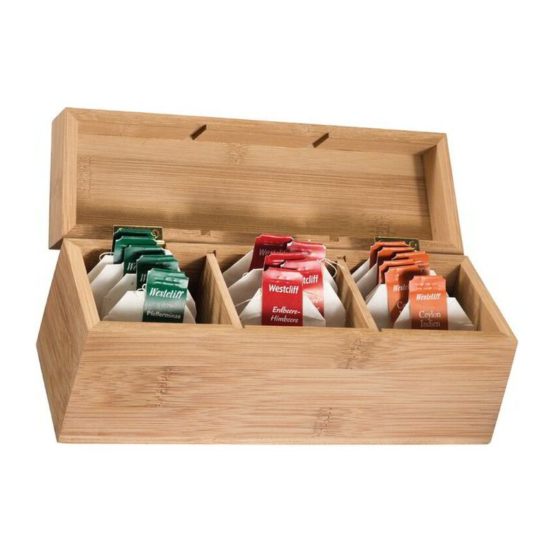 Bamboo tea box Damaskus