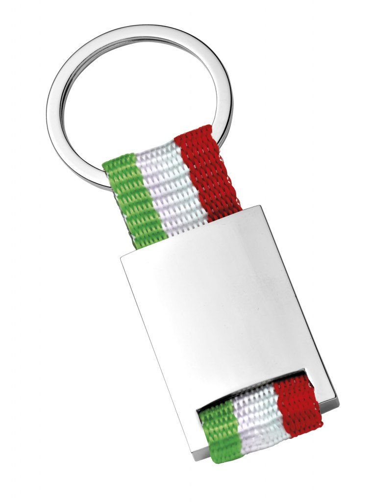 KEYCHAIN - NYLON ITALIAN FLAG