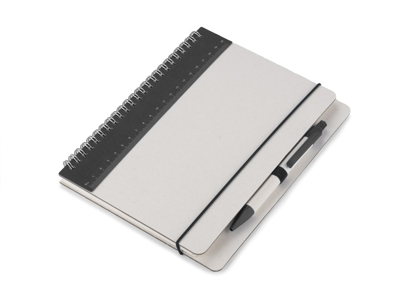 Notebook with ruler and pen REGALI