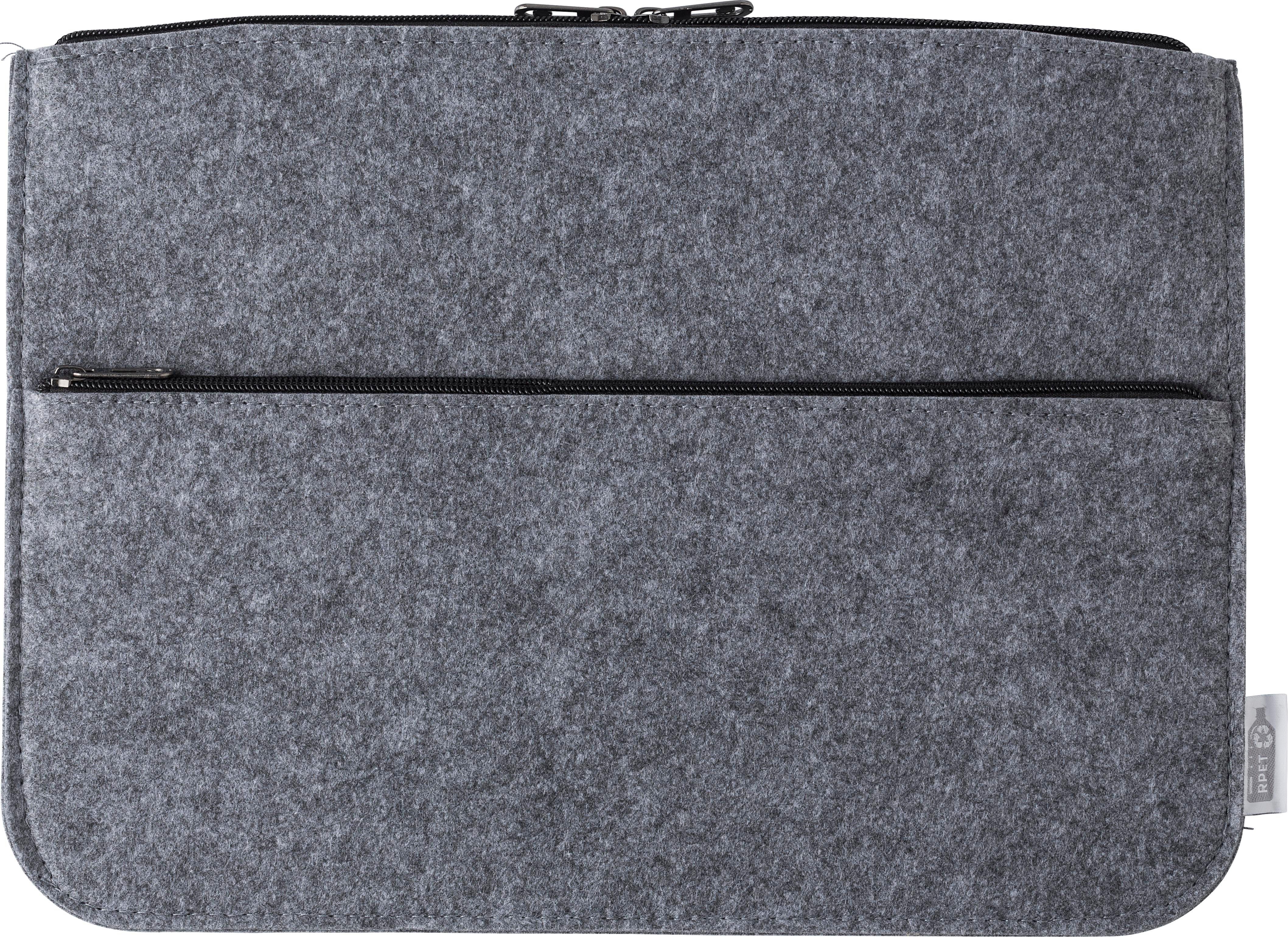 rPET felt laptop pouch Emilia