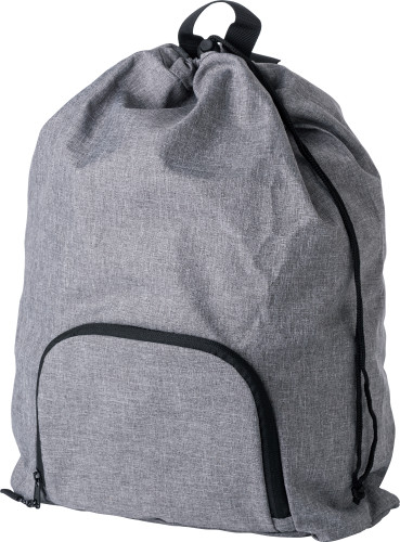 300D Two Tone foldable drawstring backpack Camilla