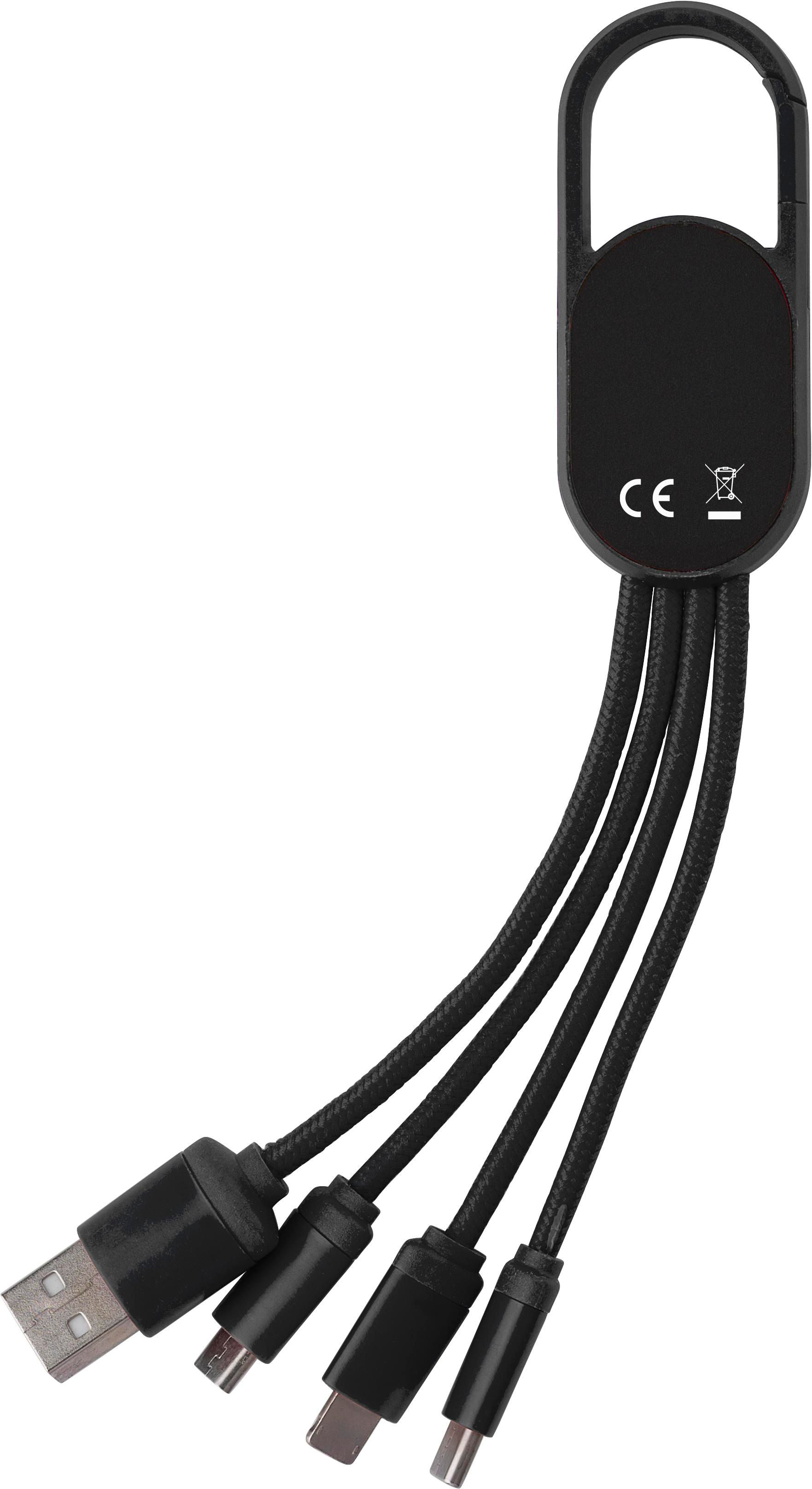 4-in-1 Charging cable set Idris