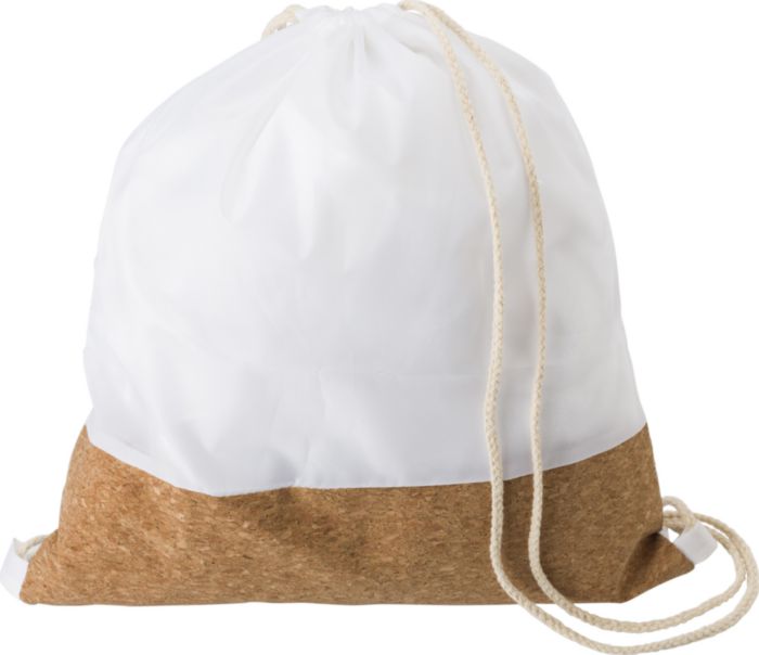 rPET and cork drawstring backpack Elodie