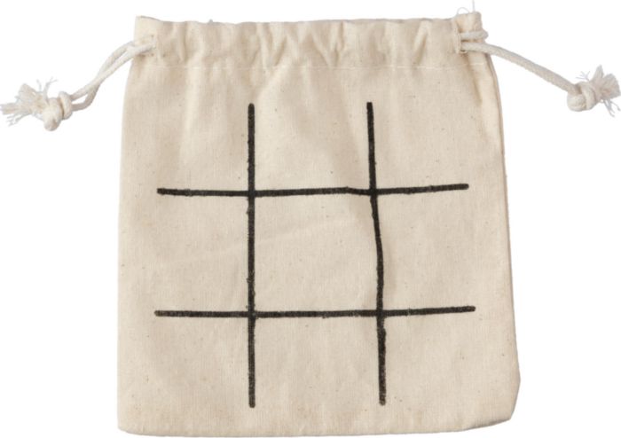 Natural wooden tic-tac-toe game Waltraud