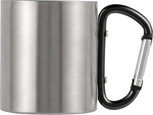 Stainless steel double walled mug Nella