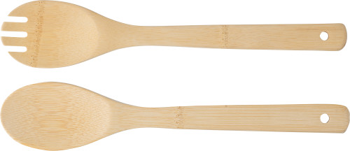 Bamboo salad cutlery Charlotte