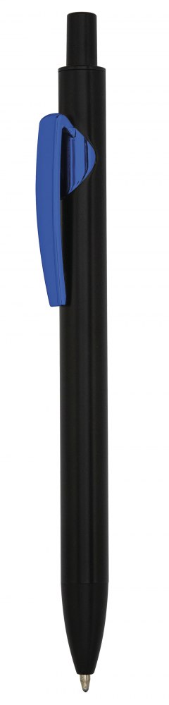 PEN IN SATIN BLACK AND BLUE POLISHED