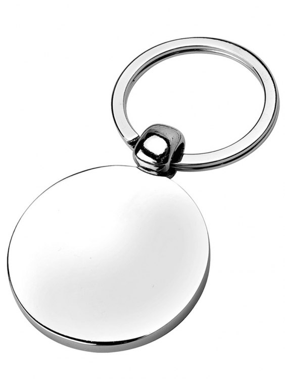 KEYCHAIN ROUND FLAT d=37 mm