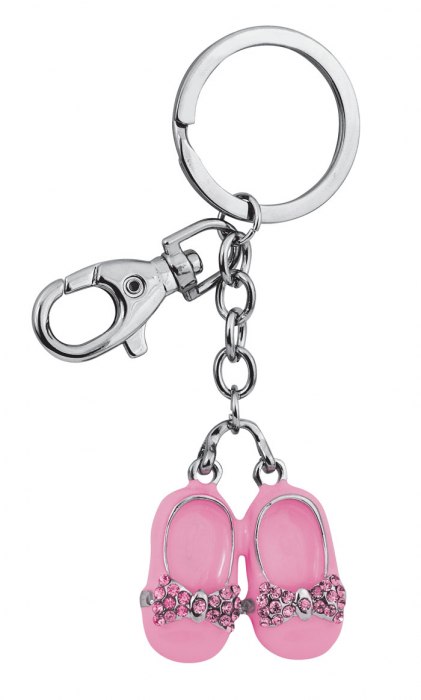 KEY CHAIN BALLERINAS W/BOW - NO BOX