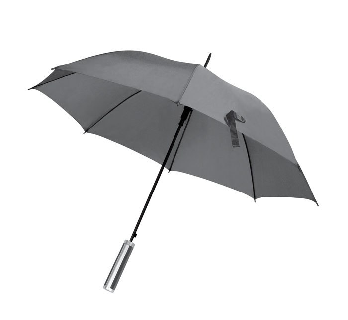 UMBRELLA POLYESTER GREY PVC HANDLE d=103