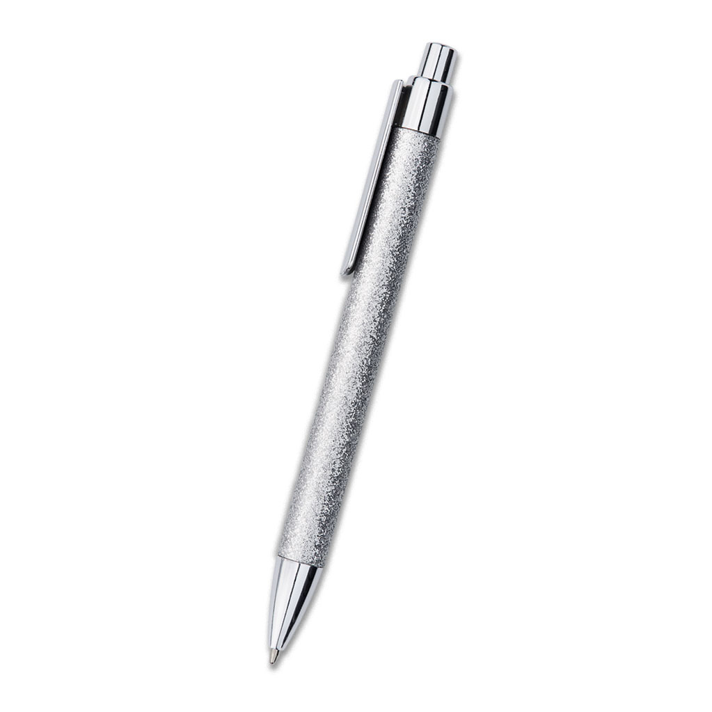 SILVER GLITTER-LIKE CARDBOARD PEN BRILLI