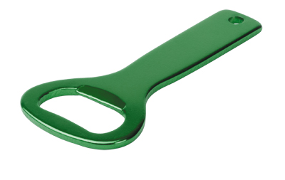 GREEN ALUMINIUM OPENER MOPSI