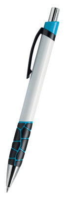 BLUE PLASTIC PEN VULCANO