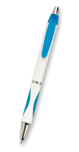 BLUE PLASTIC PEN BRICO