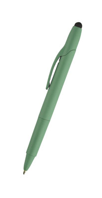 GREEN PLASTIC PEN PLONK