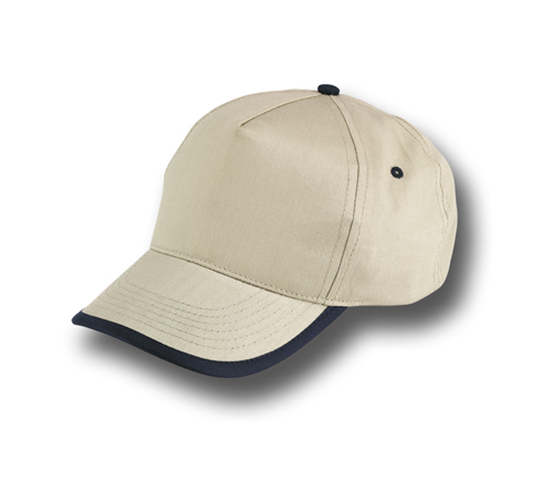 SAND COTTON CAP BORDER