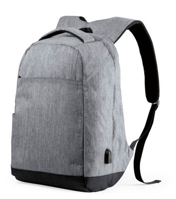 GREY ANTI-THEFT BACKPACK VECTOM