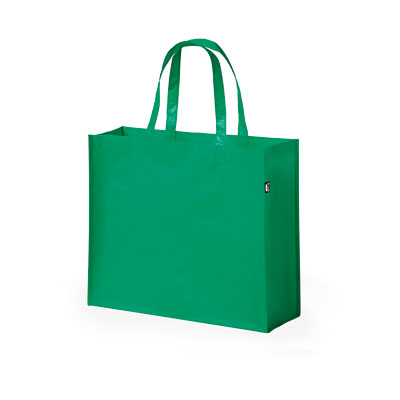 GREEN LAMINATED RPET BAG KAISO