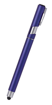 BLUE PLASTIC PEN TASTI