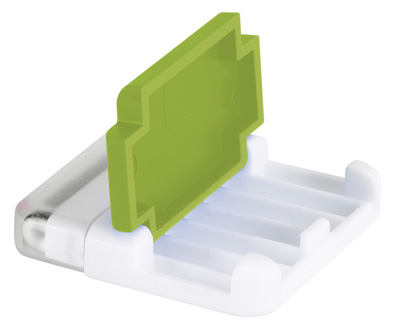 GREEN PLASTIC HOLDER CRAB