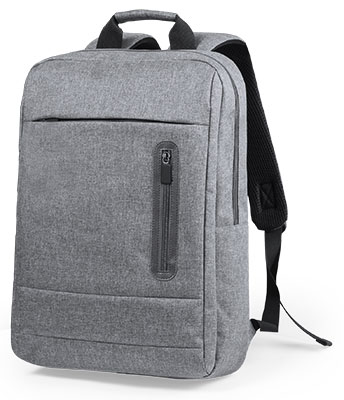 GREY ANTI-THEFT BACKPACK NEVIUM