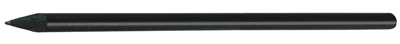 BLACK WOODEN ROUND PENCIL WITHOUT ERASER LABIA