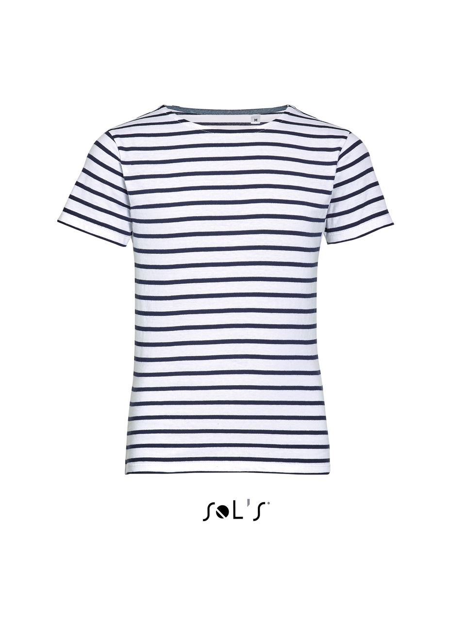 SOL'S MILES KIDS' - ROUND NECK STRIPED T-SHIRT