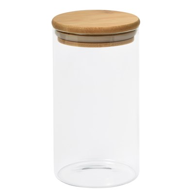 Borcan de depozitare din sticlă ECO STORAGE M, capacitate: aprox. 700 ml