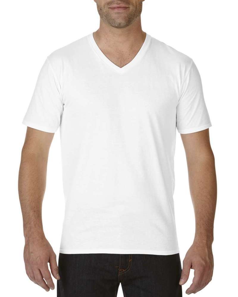 PREMIUM COTTON<SUP>®</SUP> ADULT V-NECK T-SHIRT