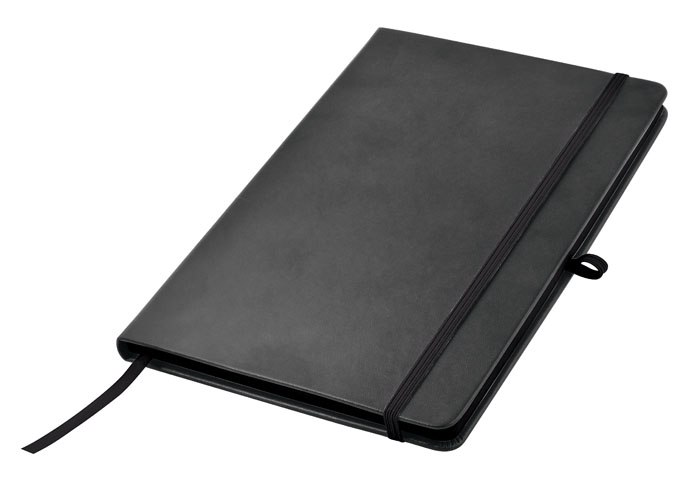 NOTEBOOK BLACK (NO BOX) - 140X210 MM